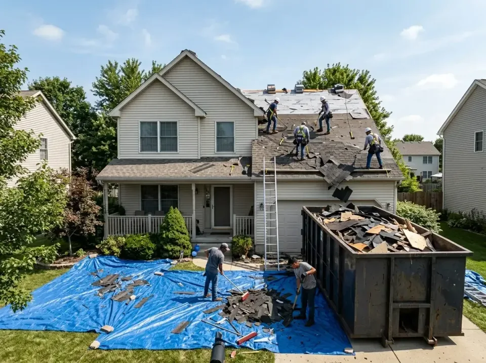 roof-replacement-debris-remova-004 — frequently asked questions, Cheapest Dumpster Rentals in Ingram, TX
